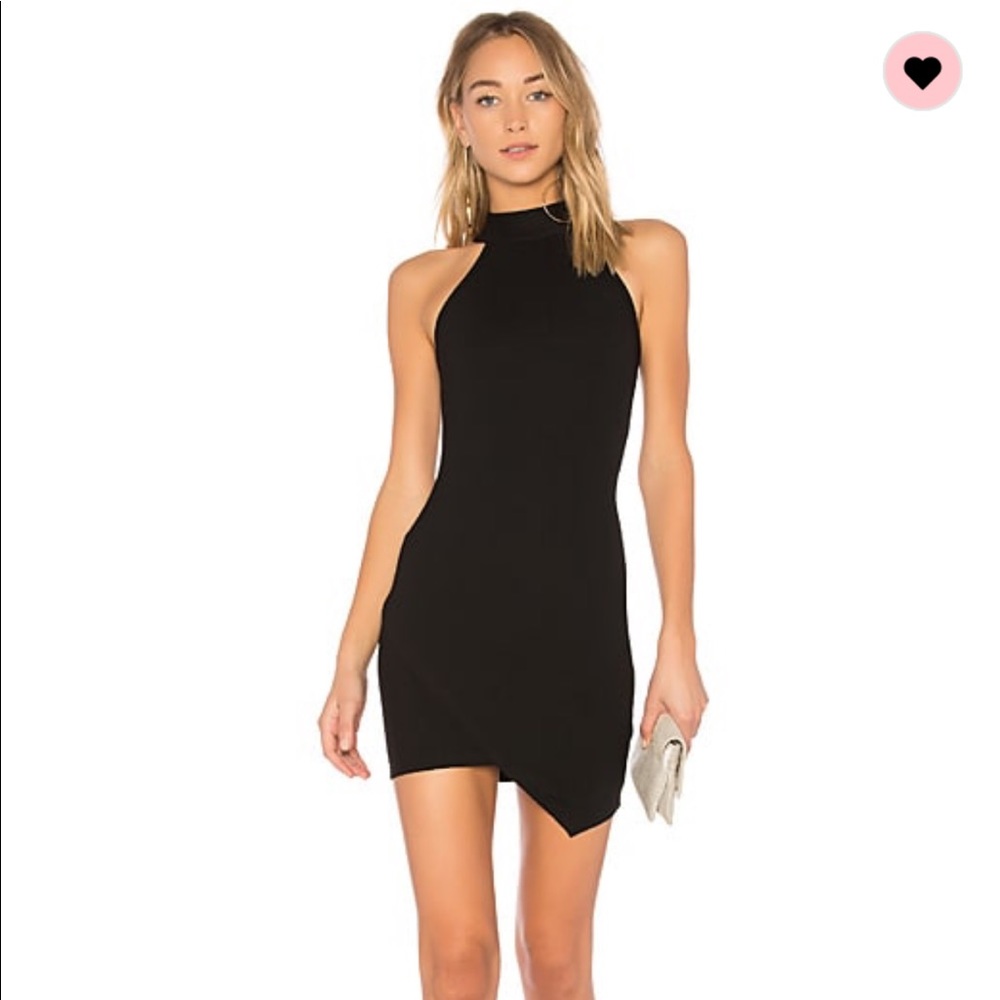 Superdown Tegan wrap mini dress